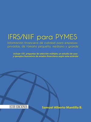 cover image of IFRS/NIIF para Pymes